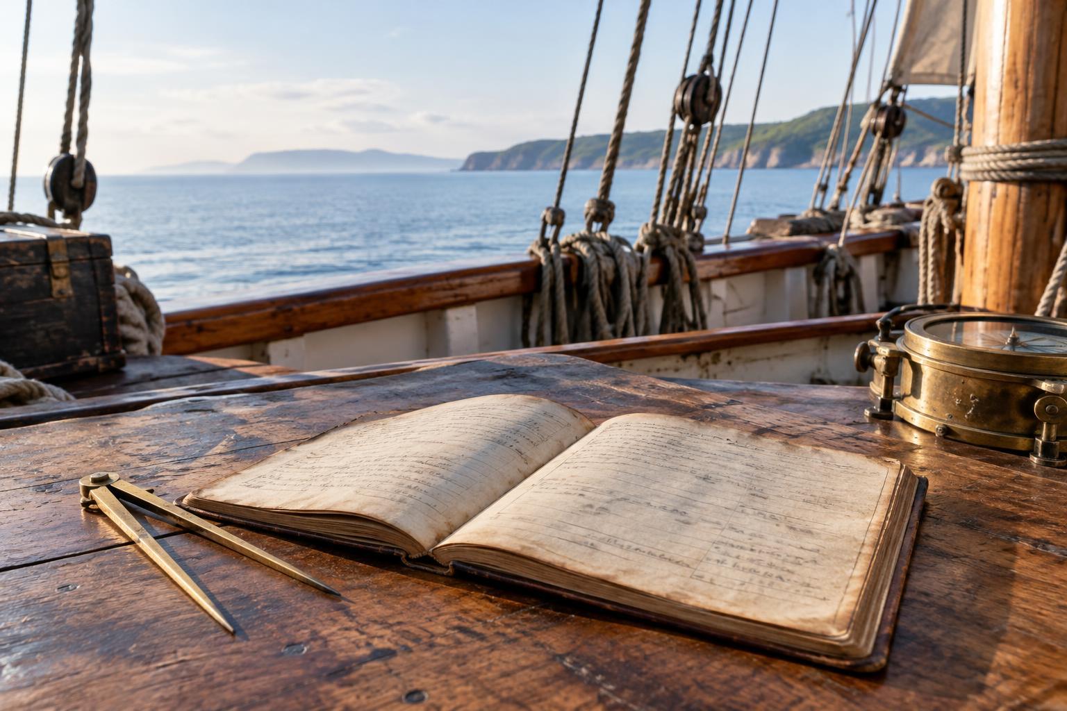 What Sailors’ Logbooks Can Tell Us About Life at Sea