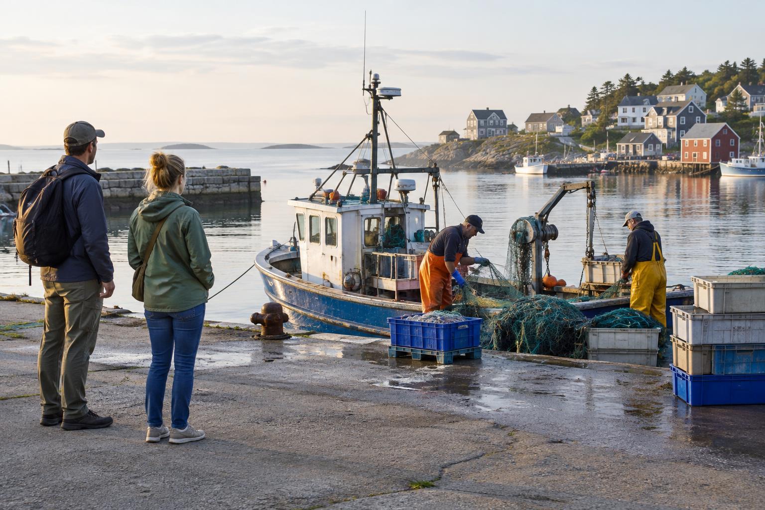 Sharing Space with a Working Waterfront: A Visitor’s Guide
