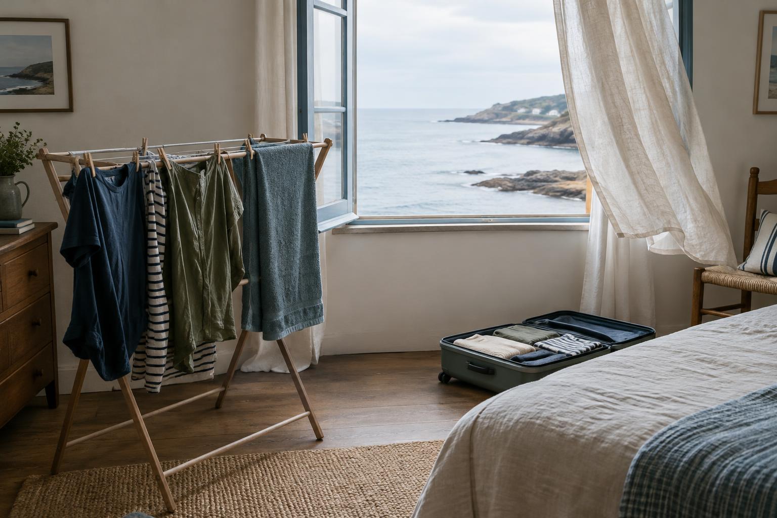 How to Manage Damp Clothes in Coastal Accommodations