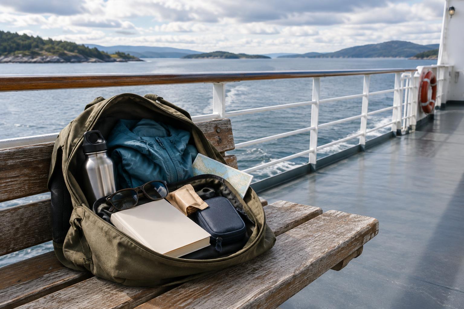 What to Pack in a Day Bag for a Passenger Ferry Crossing